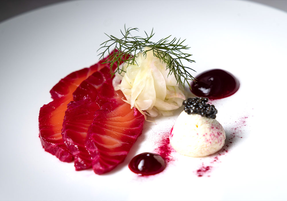 An Image of Glynn Purnell / his food at Signature Food Festival 2021