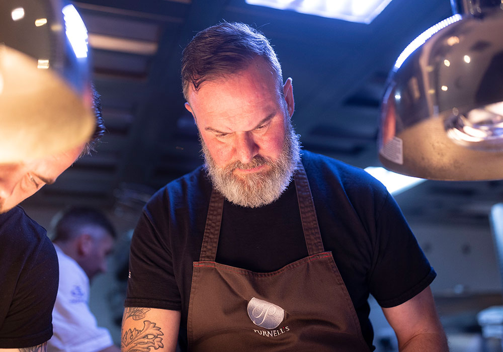 An Image of Glynn Purnell / his food at Signature Food Festival 2021