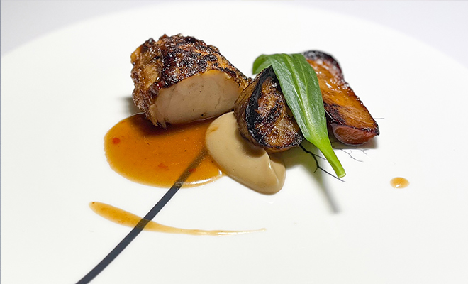 An Image of Glynn Purnell / his food at Signature Food Festival 2023