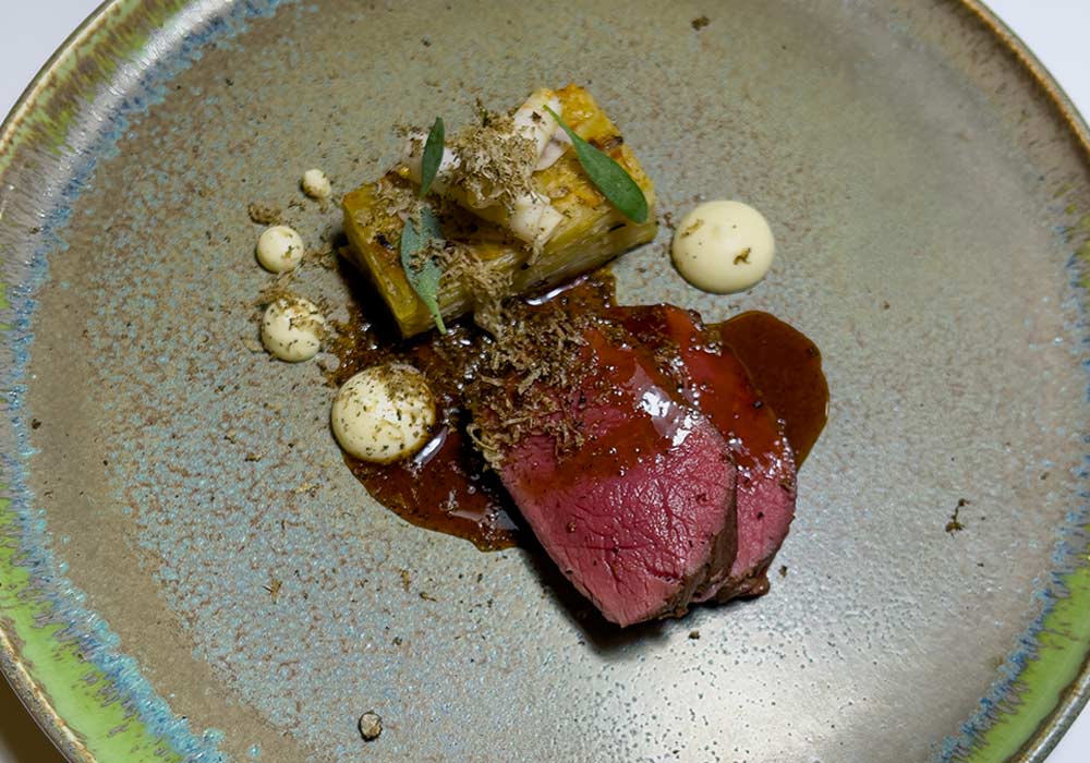 An Image of Glynn Purnell / his food at Signature Food Festival 2023