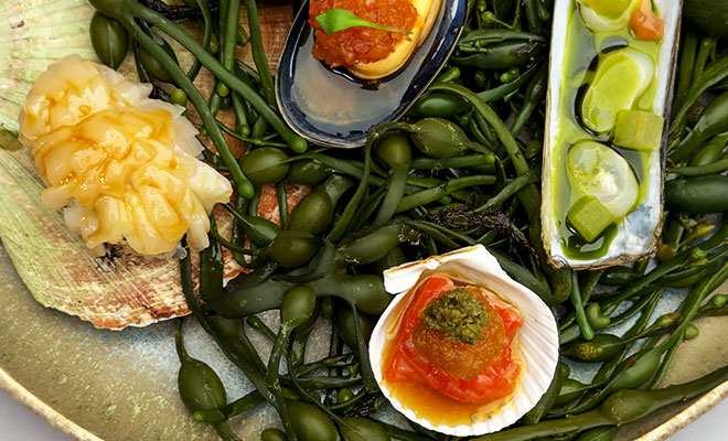 An Image of Angelo Sato / his food at Signature Food Festival 2025