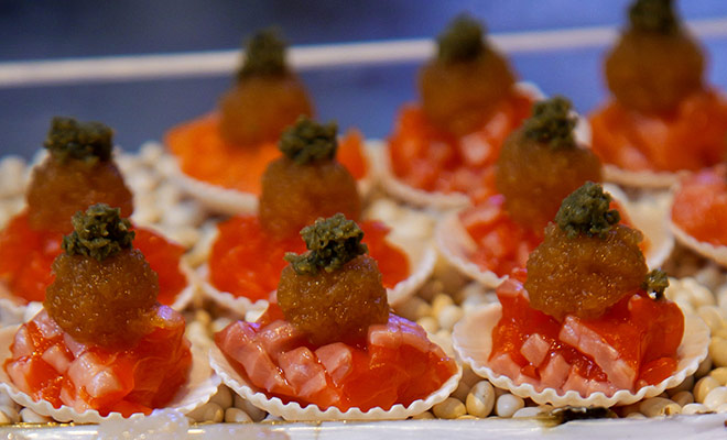 An Image of Angelo Sato / his food at Signature Food Festival 2025