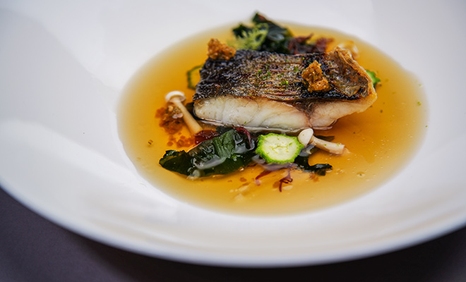 An Image of Angelo Sato / his food at Signature Food Festival 2025