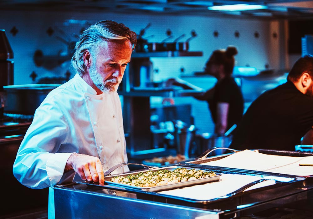 An Image of Marcus Wareing / his food at Signature Food Festival 2022