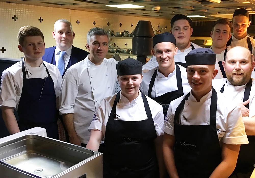 An Image of Martin Wishart / his food at Signature Food Festival 2017