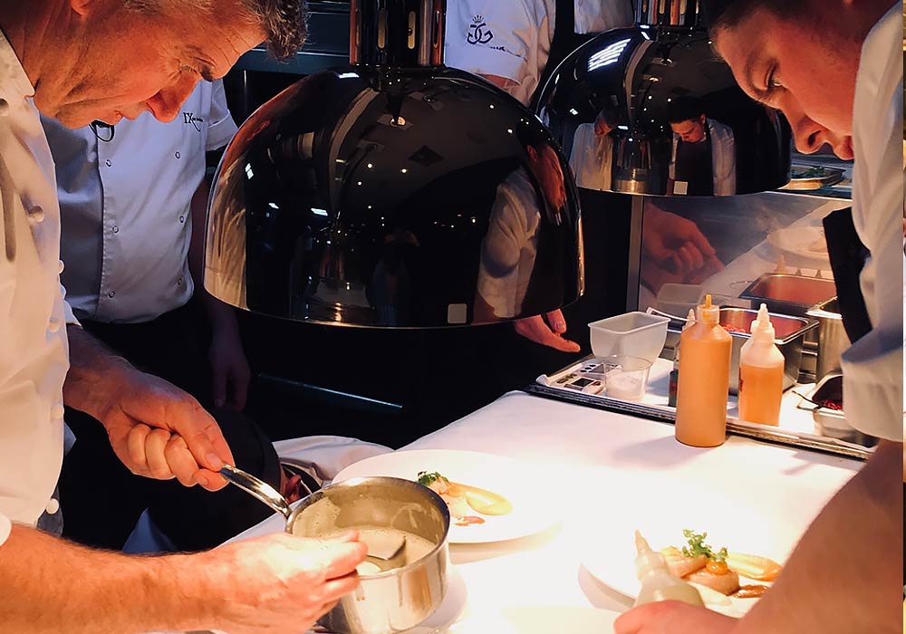 An Image of Martin Wishart / his food at Signature Food Festival 2017