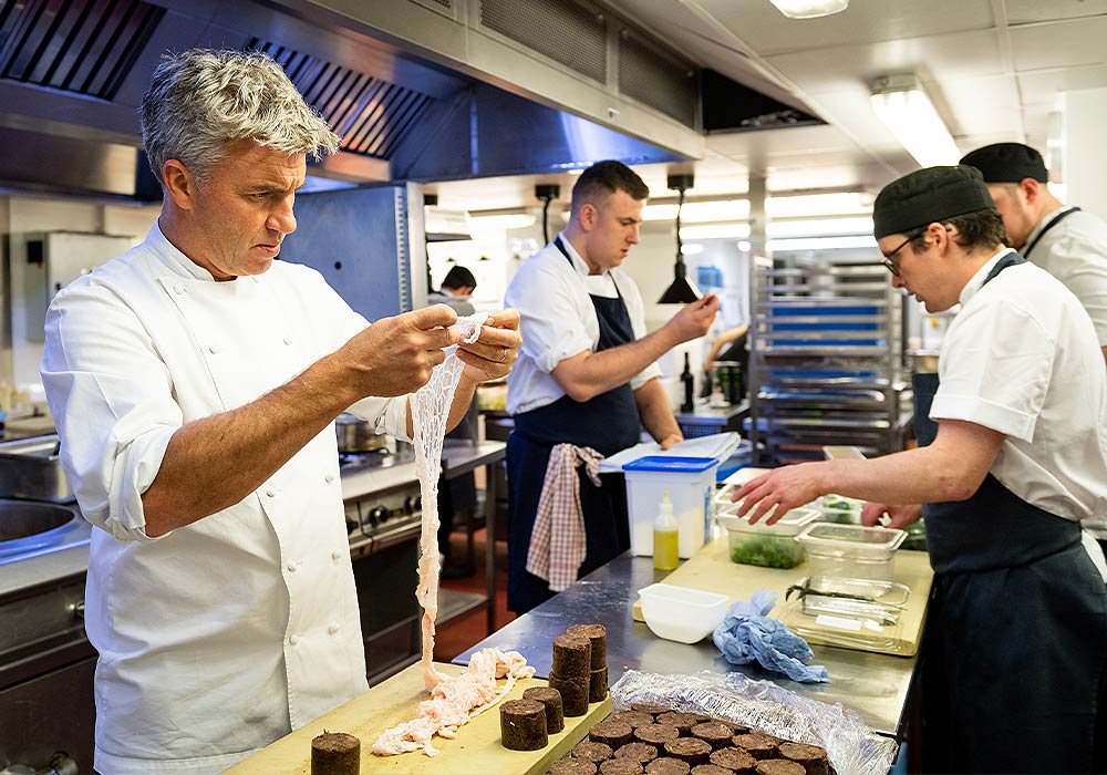 An Image of Martin Wishart / his food at Signature Food Festival 2018