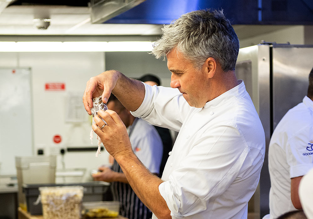 An Image of Martin Wishart / his food at Signature Food Festival 2018