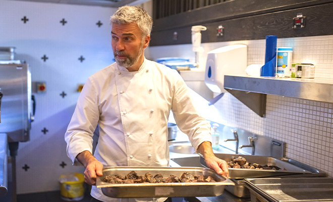 An Image of Martin Wishart / his food at Signature Food Festival 2021