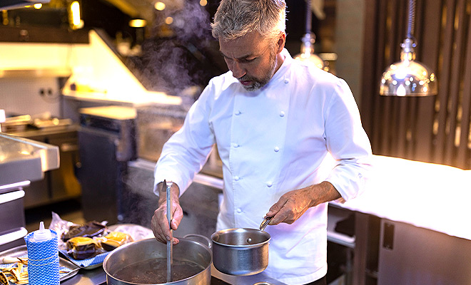 An Image of Martin Wishart / his food at Signature Food Festival 2021